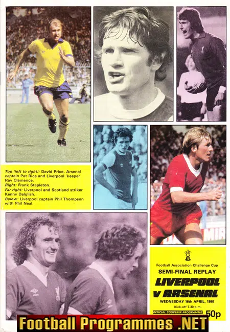 Liverpool v Arsenal 1983 – FA Cup Semi Final Replay