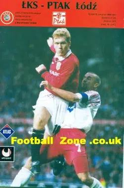 Lodz v Manchester United 1998 – Treble Season Away Poland