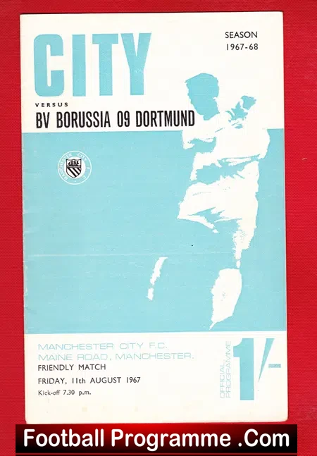 Manchester City v Borussia Dortmund 1967 – Champions Season