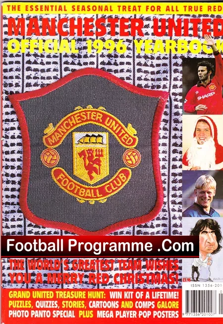Manchester United Official Yearbook 1995 – 1996