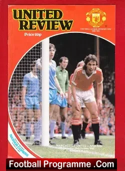 Manchester United v Arsenal 1980