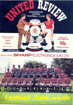 Manchester United v Arsenal 1987
