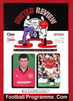 Manchester United v Aston Villa 1996