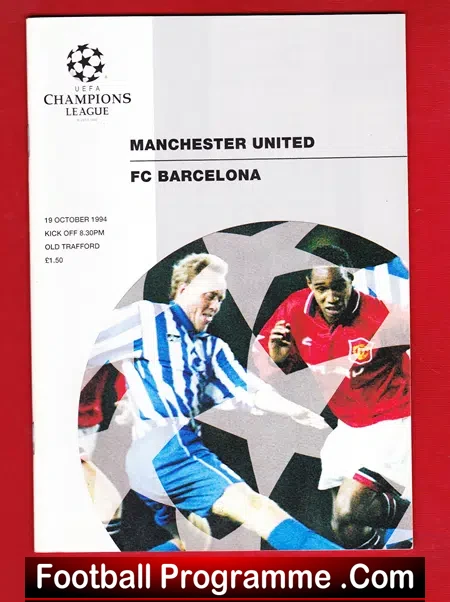 Manchester United v Barcelona 1994