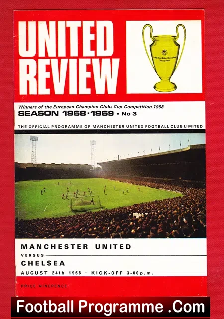 Manchester United v Chelsea 1968