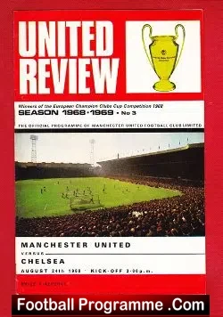Manchester United v Chelsea 1968
