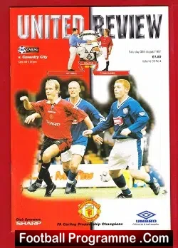 Manchester United v Coventry City 1997