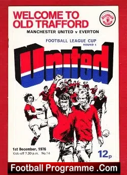 Manchester United v Everton 1976 – League Cup