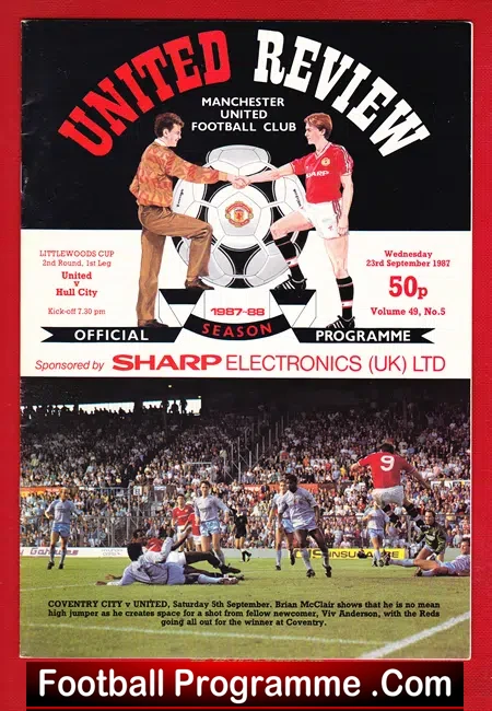 Manchester United v Hull City 1987 – League Cup