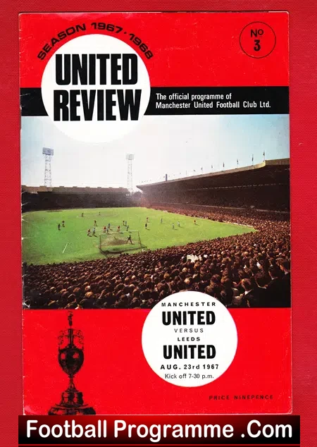 Manchester United v Leeds United 1967 – Plus Token Sheet