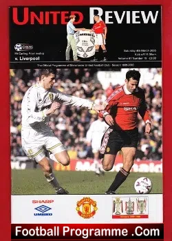 Manchester United v Liverpool 2000