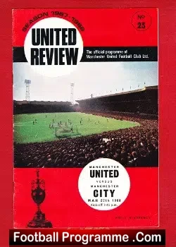 Manchester United v Manchester City 1968 – City Champions Season