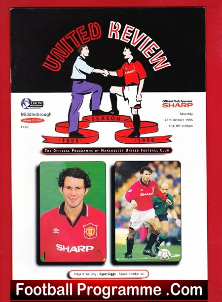 Manchester United v Middlesbrough 1995