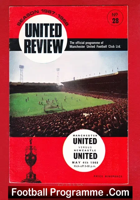 Manchester United v Newcastle United 1968 – Hatrick George Best