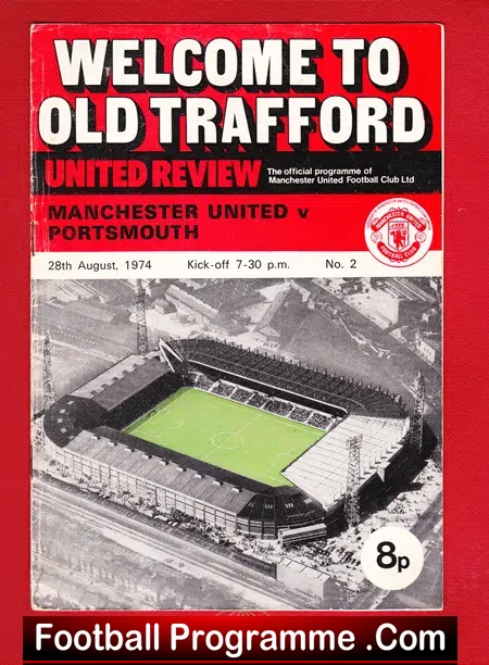 Manchester United v Portsmouth 1974