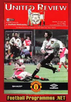 Manchester United v Sheffield Wednesday 1999 – Treble Season