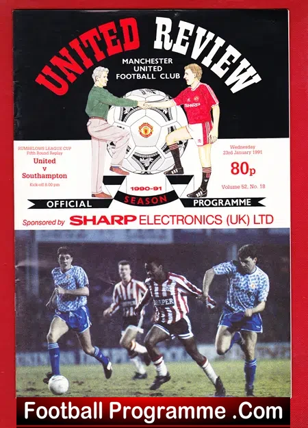 Manchester United v Southampton 1991