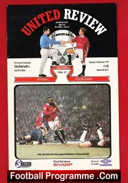 Manchester United v Southampton 1994