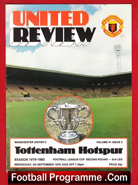 Manchester United v Tottenham 1979 – Man Utd