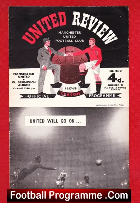 Manchester United v WBA 1958 – United Will Go On
