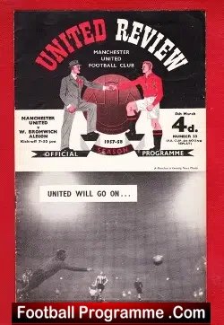 Manchester United v WBA 1958 – United Will Go On