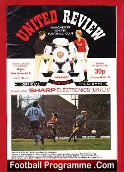 Manchester United v WBA 1983