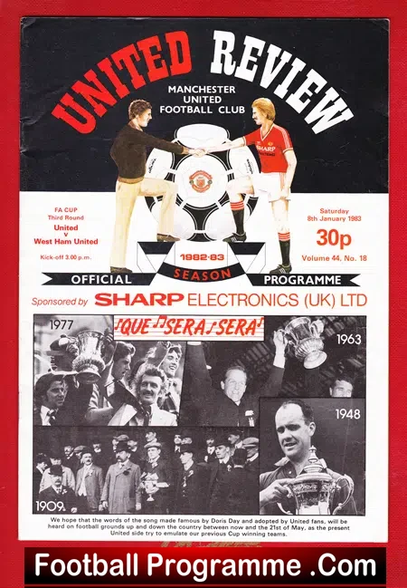 Manchester United v West Ham United 1983 – FA Cup