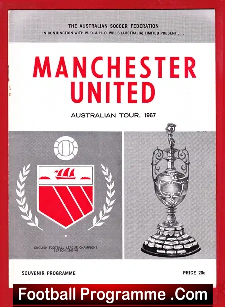 Northern New South Wales v Manchester United 1967 – Australian
