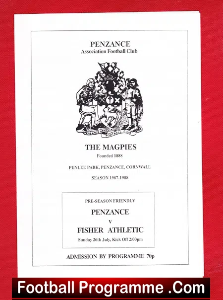 Penzance v Fisher Athletic 1997