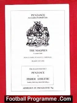 Penzance v Fisher Athletic 1997