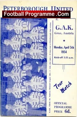 Peterborough United v GAK Graz 1954