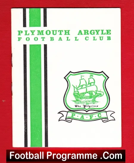Plymouth Argyle v Dundee 1967
