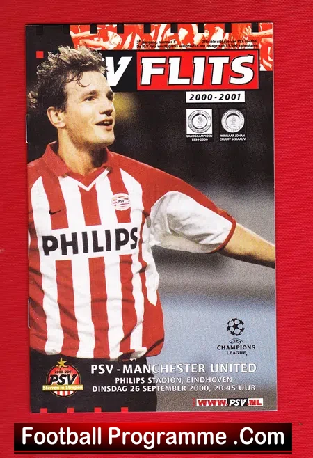 PSV Eindhoven v Manchester United 2000 – Holland Netherlands