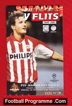 PSV Eindhoven v Manchester United 2000 – Holland Netherlands