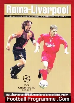 Roma v Liverpool 2001 – Italy