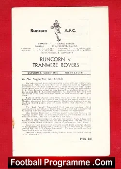 Runcorn v Tranmere Rovers 1940’s