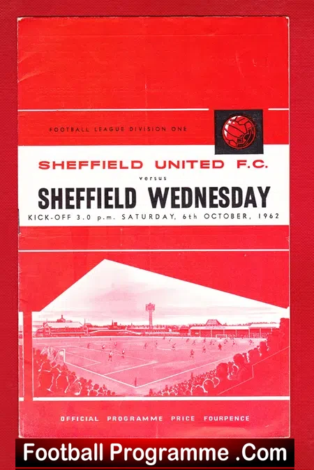 Sheffield United v Sheffield Wednesday 1962