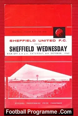 Sheffield United v Sheffield Wednesday 1962