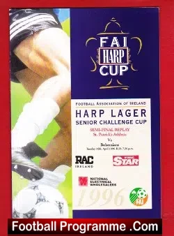 St Patricks v Bohemian 1996 – Irish Semi Final replay