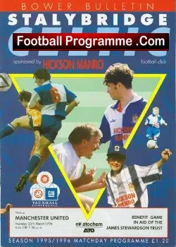 Stalybridge Celtic v Manchester United 1996