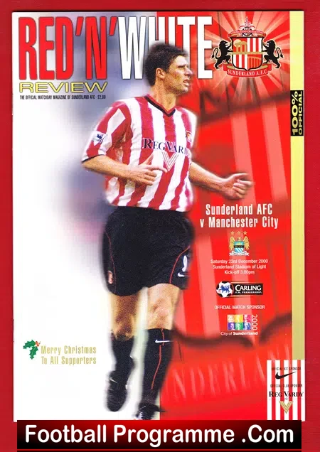 Sunderland v Manchester City 2000