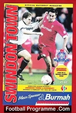 Swindon Town v Barnsley 1995