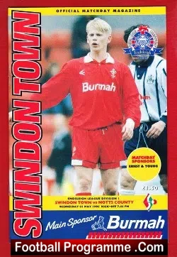 Swindon Town v Notts County 1993