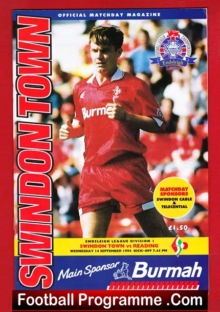 Swindon Town v Reading 1994