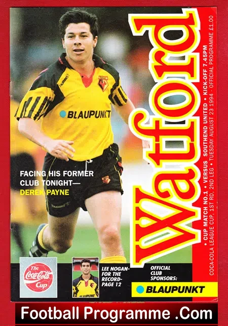 Watford v Southend United 1994