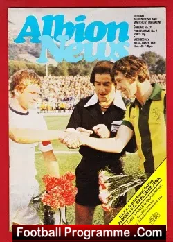 West Bromwich Albion v Carl Zeiss Jena 1979 – Germany
