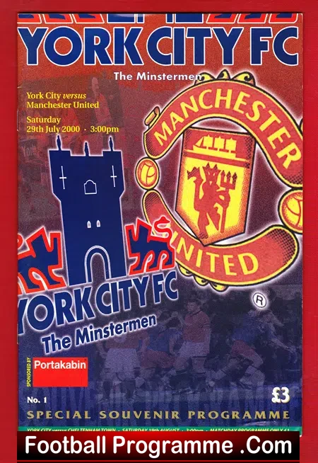 York City v Manchester United 2000 – The Mistermen