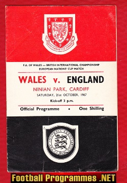 Wales v England 1967