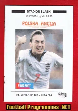 Poland v England 1993 – Plus the Stats Sheet
