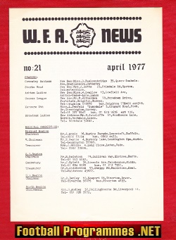 Ladies FA News booklet 1977 - Womens Football News